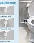 Bidet Toilet Seat Attachment Non-Electric Self-Cleaning