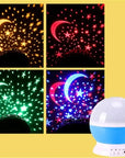 LED Starry Night Light Auto Rotating Pattern 500mA