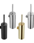 304 stainless steel toilet brush with base