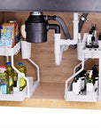 Multi-layer Pull-out Finishing Seasoning Household Kitchen Rack