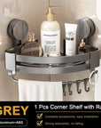 Bathroom Shelf for Shower Wall Mounted Shampoo Bottle Orangizer