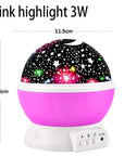 LED Starry Night Light Auto Rotating Pattern 500mA