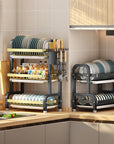 Kitchen storage rack, bowl and dish storage rack