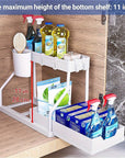 Multi-layer Pull-out Finishing Seasoning Household Kitchen Rack