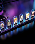Nixie Tube Clock Night Light IPS RGB Glow Color App