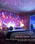 LED Starry Night Light Auto Rotating Pattern 500mA