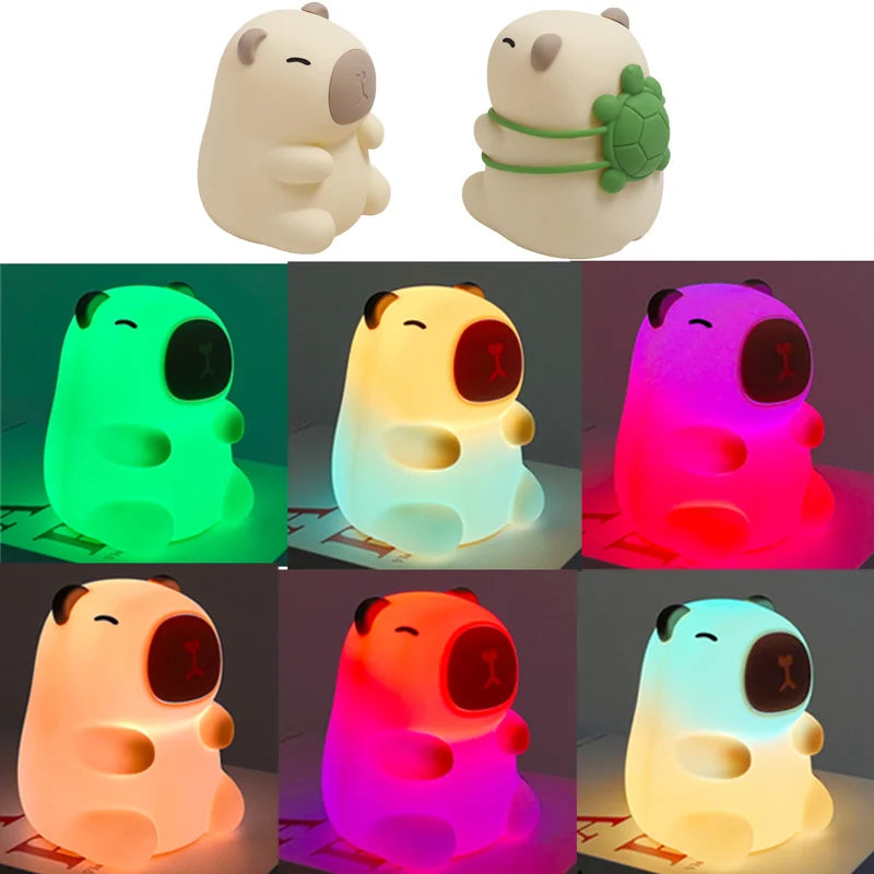 LED Night Lights for Children Bedroom Cute Animal