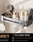 Bathroom Shelf for Shower Wall Mounted Shampoo Bottle Orangizer