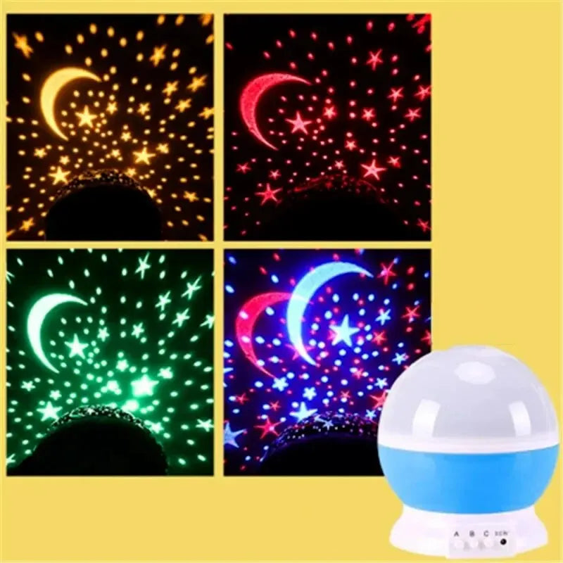 LED Starry Night Light Auto Rotating Pattern 500mA