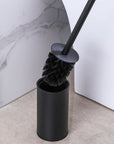 Toilet Bowl Brush Holder Set: Design with Holder for Deep Cleaning