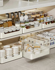 Kitchen Storage Rack Slide Rail Pull-out