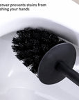 Toilet Bowl Brush Holder Set: Design with Holder for Deep Cleaning