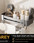 Bathroom Shelf for Shower Wall Mounted Shampoo Bottle Orangizer
