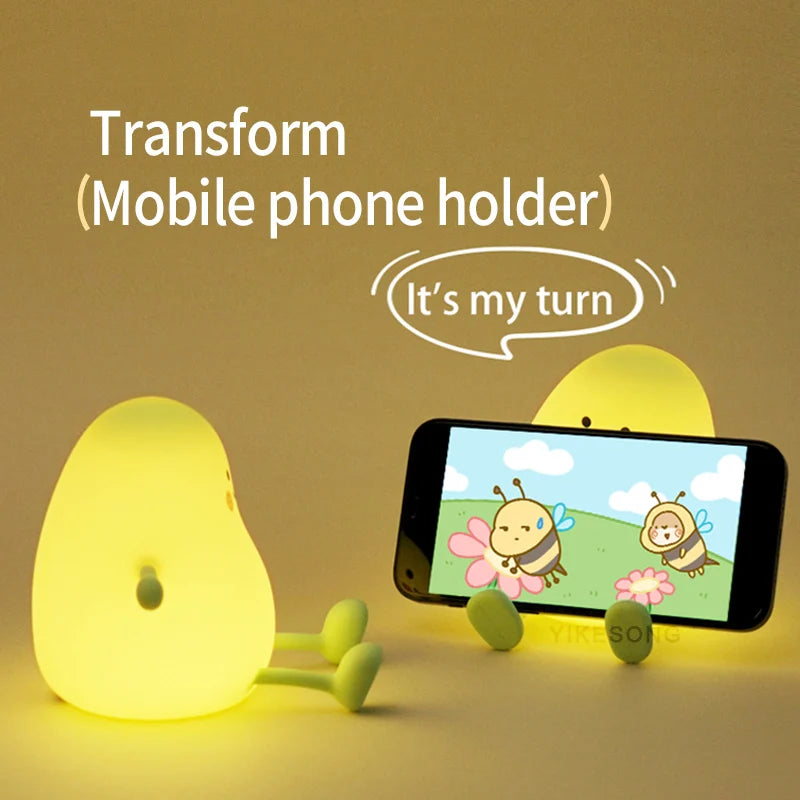 LED Night Lights for Children Bedroom Cute Animal