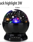 LED Starry Night Light Auto Rotating Pattern 500mA